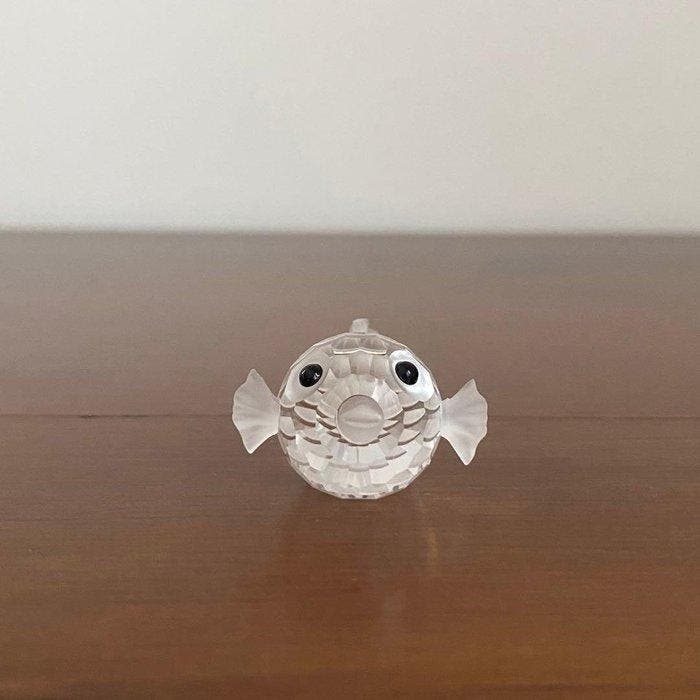 Swarovski - Beeldje - Blowfish Mini - 013960 - Kristal, Antiquités & Art, Curiosités & Brocante
