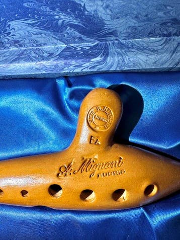 A. Mignani - 10-Hole Transverse Ocarina - No. 12 SOL (Key of, Nieuw