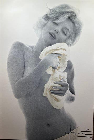 Bert Stern (1929–2013) - Famous Marilyn Monroe Rare Cuddling, Antiek en Kunst