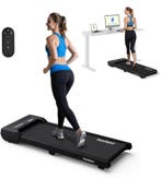 Loopband - Walking pad - Wandelband - 1-6 km/u - Zwart - FLE, Verzenden, Nieuw