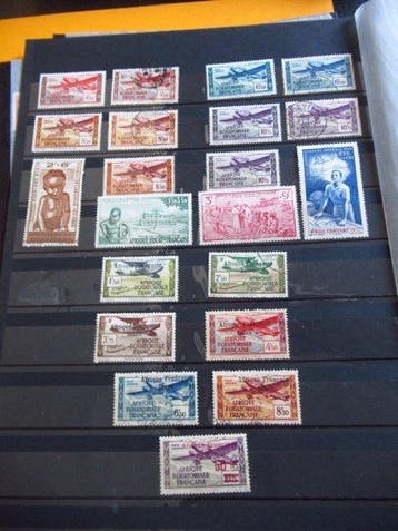 Frans-Equatoriaal-Afrika - Einde van de catalogus bijna, Postzegels en Munten, Gestempeld