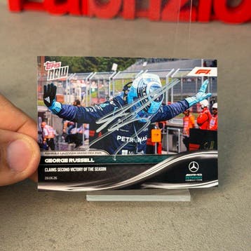 Mercedes - Topps Now - Claims Second Victory of the Season (, Nieuw