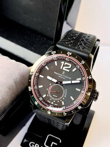 Bernhard H. Mayer - Ourika Black Swiss Made Watch -, Nieuw