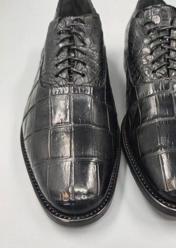 Raparo-UK9-Crocodile Oxfords - Veterschoenen - Maat: EU 43 -