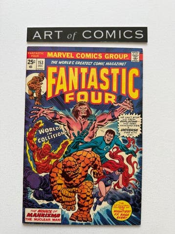 Fantastic Four #153, #174, #199 - 2 Newsstand editions - all, Boeken, Nieuw