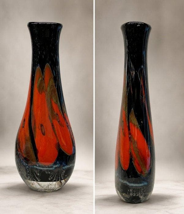Val Saint Lambert - Louis Leloup - Vaas - Louis Leloup (Val, Antiquités & Art, Antiquités | Verre & Cristal