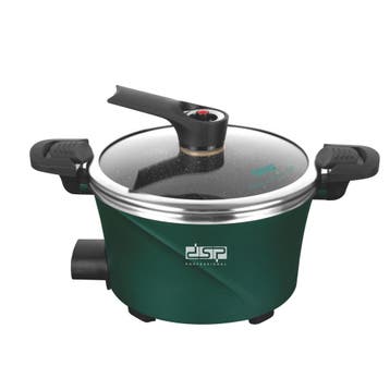 dsp KB5009 - Elektrische Snelkookpan - 4.5 Liter - 1350W, Huis en Inrichting, Keuken | Potten en Pannen, Ophalen of Verzenden