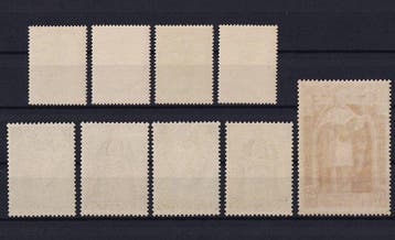 Belgique 1932 - Série Cardinal Mercier - avec certificat -, Postzegels en Munten, Gestempeld