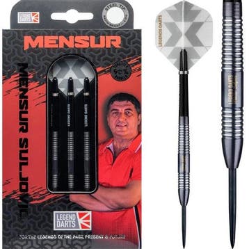 Mensur Suljovic 90% Black Darts (Dart Pijlen), Sport en Fitness, Darts, Ophalen of Verzenden, Nieuw, Pijlen