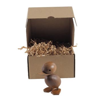 Caneton style  poupée en bois, Verzenden