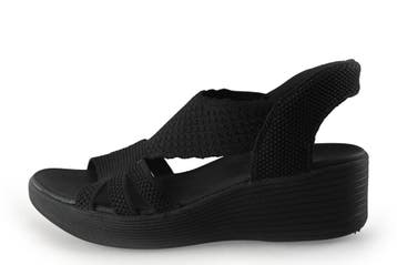Skechers Sleehakken in maat 38 Zwart, Kleding | Dames, Skechers, Verzenden, Zwart, Zo goed als nieuw