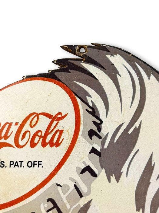 Coca-Cola - Emaille plaat - Emaille, Antiek en Kunst, Antiek | Wandborden en Tegels