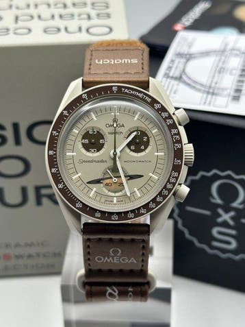 Omega x Swatch - MoonSwatch - Mission to Saturn - Zonder