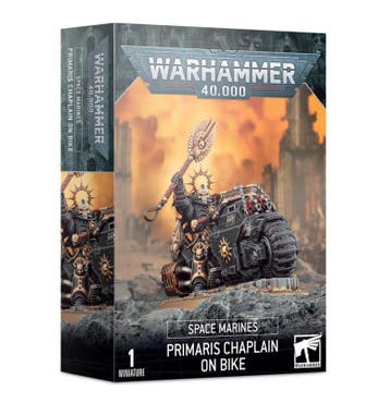 Space Marines Primaris Chaplain on Bike (Warhammer 40.000, Ophalen of Verzenden, Nieuw
