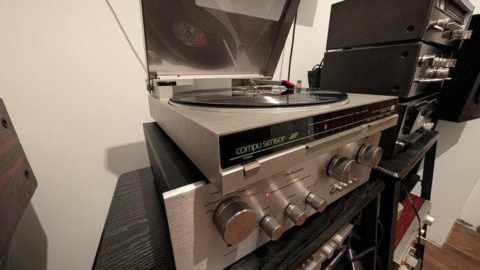Technics, Sansui - SU-7600 + P-M7 | vintage Japans audioset, Audio, Tv en Foto, Radio's