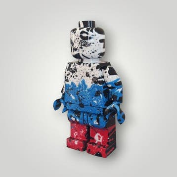 RED - sculptuur, Lego Russia - 20 cm - Hars - 2026