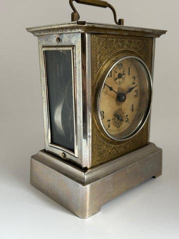 Rijtuigklok - Metaal - 1900-1910 - Junghans