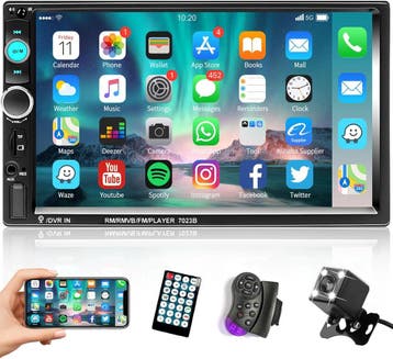 2-DIN Autoradio 7 Touch | Tweede kansje | OP = OP, Verzenden, Zo goed als nieuw