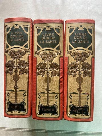 Docteur Léon Deschamps; M. Platen - Livre dOr de la Santé -
