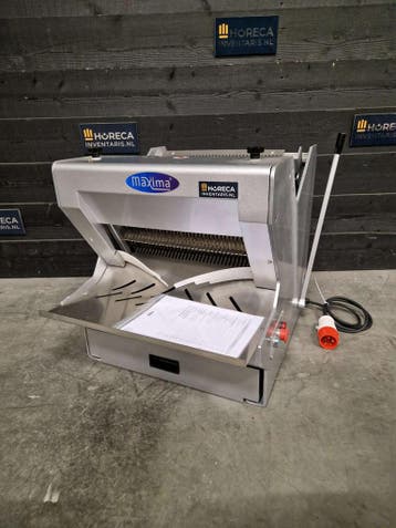 Broodsnijmachine | Maxima | 10 mm | 230V | horeca, Zakelijke goederen, Nieuw zonder verpakking, Bakkerij en Slagerij