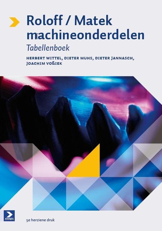 Roloff-Matek Machineonderdelen Tabellenboek, 5e herziene, Boeken, Schoolboeken, Gelezen, Verzenden