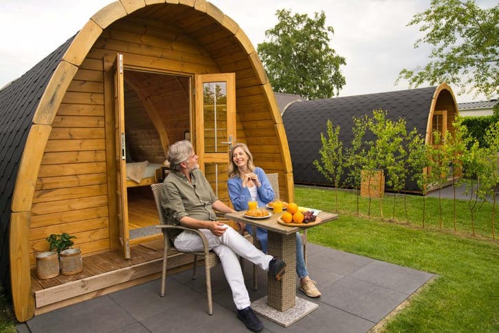 Camping Pod | Kampeer Pod | Trekkershut | B&amp;B | Glamping, Tuin en Terras, Tuinhuizen, 200 tot 400 cm, 1 raam, 250 tot 300 cm