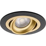 Spot Armatuur GU10 - Kantelbare Aluminium Inbouwspot Ø92mm |, Verzenden
