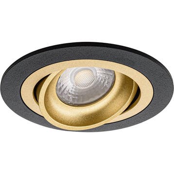 Spot Armatuur GU10 - Kantelbare Aluminium Inbouwspot Ø92mm |, Verzenden, Nieuw
