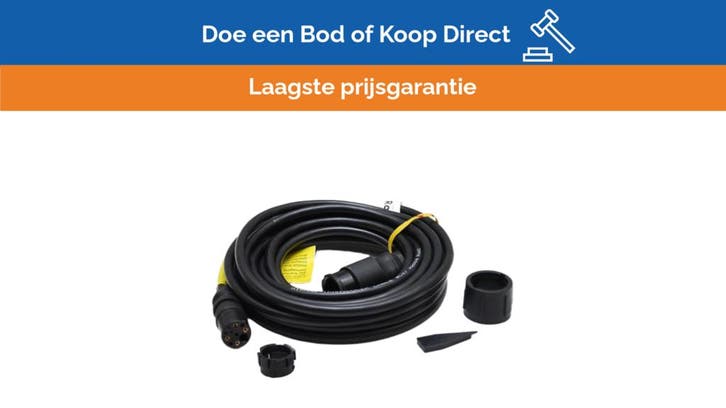 Bieden: Raymarine CP Transducer Extension Cable 5M - E66010, Sports nautiques & Bateaux, Instruments de navigation & Électronique maritime