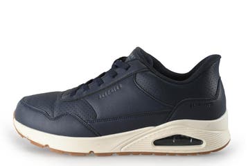 Skechers Instappers in maat 46 Blauw, Kleding | Heren, Schoenen, Overige typen, Zo goed als nieuw, Skechers, Verzenden