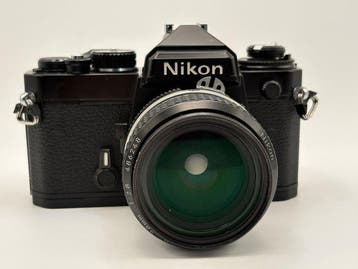 Nikon FE + Nikkor 2,8/28mm | Analoge camera, Nieuw