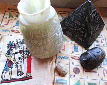 Oud-Egyptisch Albast, Steen Reproductiecollectie
