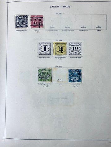 Wereld - Collectie / Uitzoeker (oud) Duitse Gebieden, Gestempeld