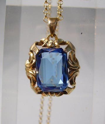 Zonder minimumprijs - Hanger Zilver, Verguld - 14.00ct. tw.