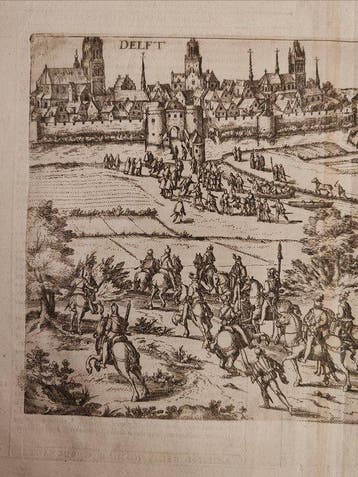 Nederland - Delft; Frans Hogenberg (1535 – 1590) - Arrivo, Boeken, Nieuw
