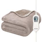 2dekans | Auronic Elektrische Deken - Warmtedeken - Sherpa, Maison & Meubles, Accessoires pour la Maison | Plaids & Couvertures
