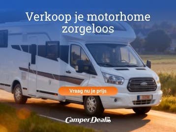 Motorhome Benimar - Zorgeloos verkocht aan CamperDeal, Caravans en Kamperen, Diesel, 5 tot 6 meter, Benimar