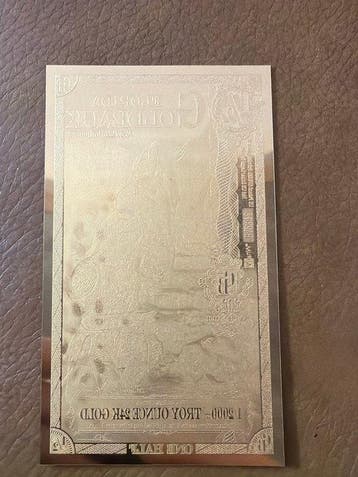 États-Unis. 1/2 Goldback Florida., 1/2000 Oz (.999) (Sans