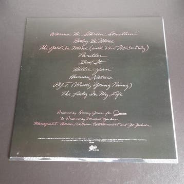 Michael Jackson - Thriller - Album LP (article autonome) -, Nieuw in verpakking