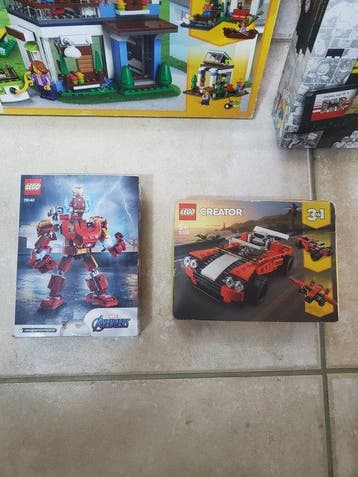 Lego Set - Creator, Marvel Super Heroes - 31068; 31100;