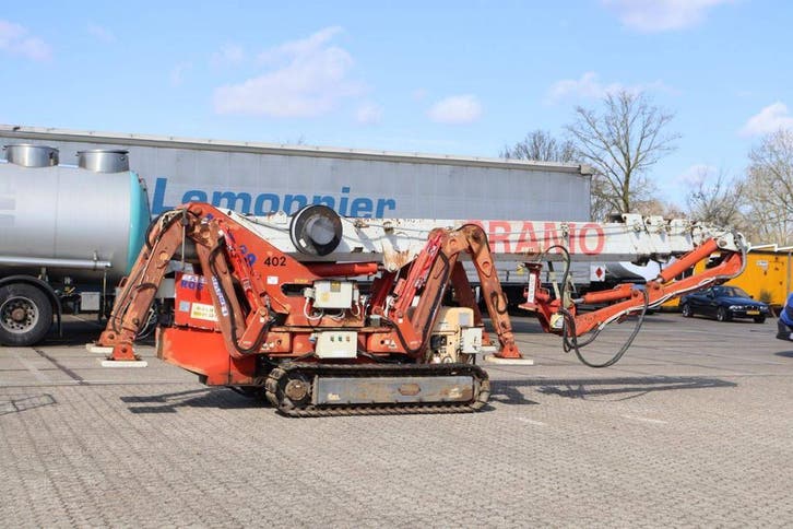 Veiling: Spinkraan Basket RQG 30 Elektrisch 12m 2000, Articles professionnels, Machines & Construction | Grues & Excavatrices