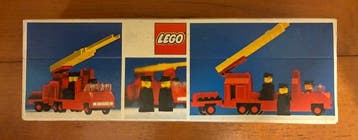 Lego Set - 693 - Legoland - Fire Engine with Firemen, Nieuw