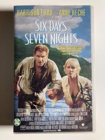 SIX DAYS SEVEN NIGHTS (VHS), Gebruikt