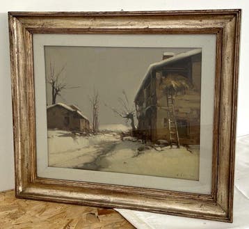 Umberto Levi (1930) - Nevicata