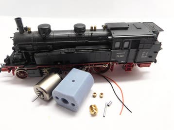Micromotor HLI023G Liliput (Wenen) H0 BR 75, Bad Vic, SNCF, Hobby & Loisirs créatifs, Verzenden, Overige typen