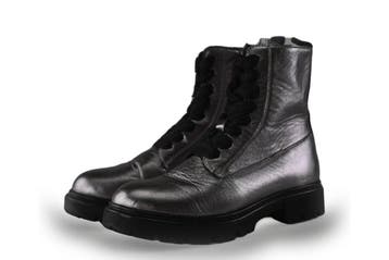 Gabor Veterboots Meisjes in maat 34 Zilver, Verzenden, Schoenen