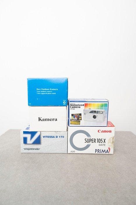 Voigtländer Vitessa D 170 + Canon Prima Super 105 X DATE +, Audio, Tv en Foto, Fotocamera's Analoog