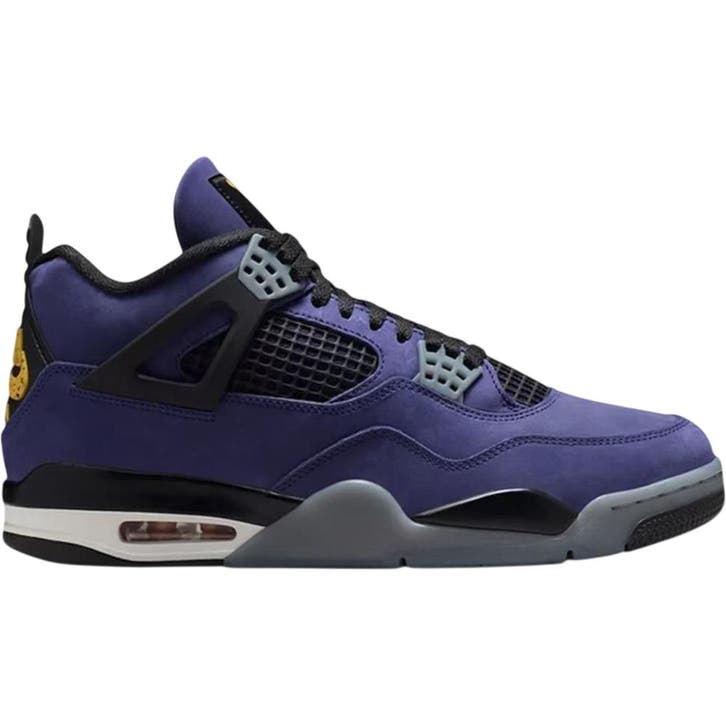 Jordan 4 Retro Lakers, Kleding | Heren, Schoenen, Overige kleuren, Nieuw, Verzenden