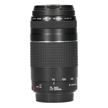 Canon EF 75-300mm f/4-5.6 III met garantie, Ophalen of Verzenden