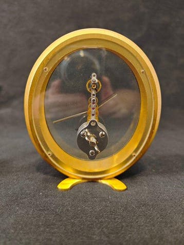 Tafel/bureauklokken - Jaeger-LeCoultre - Messing, Glas -